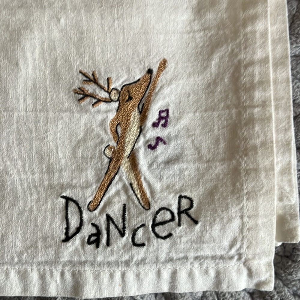 Pottery Barn Reindeer DANCER